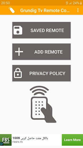 Grundig Tv Remote screenshot 1