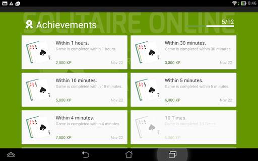Solitaire Card Game Online screenshot 15