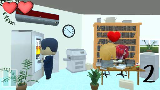 Office Kiss Game 3D स्क्रीनशॉट 3