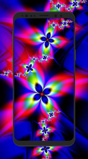 Glowing Flowers  Wallpaper 2020 screenshot 7