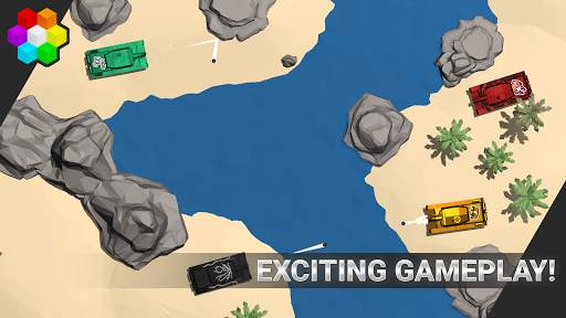 Action Tanks Online: Multiplayer Tank Fight Battle screenshot 1
