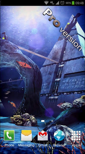 Atlantis 3D Free lwp screenshot 5