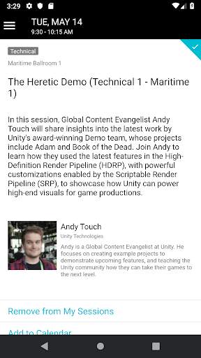 Unity Meetup screenshot 4