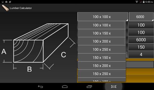 Calculator Lumber & Timber screenshot 13
