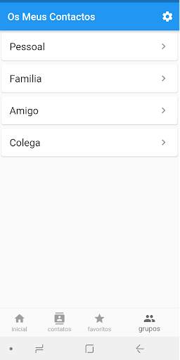 Meus Contatos - Gerenciador de Contatos screenshot 4