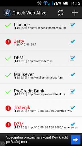Check Web Alive screenshot 1