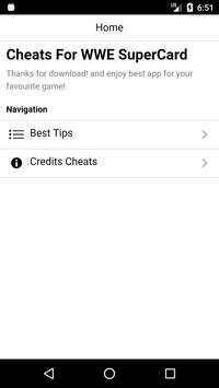 Cheats For WWE SuperCard स्क्रीनशॉट 1