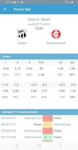 Primo Bet screenshot 4
