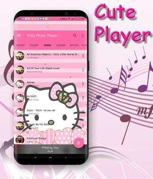 Kitty Cute Music Player screenshot 3