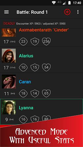 Initiative Tracker for D&D screenshot 3