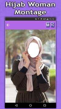 Hijab Woman Montage screenshot 4
