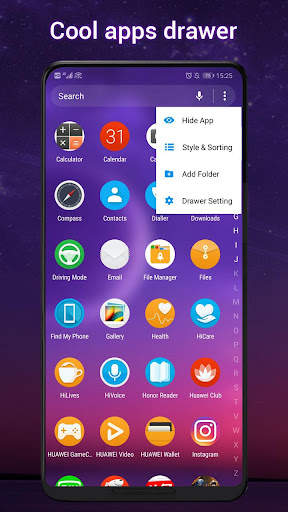 Cool Q Launcher for Android 10 screenshot 3