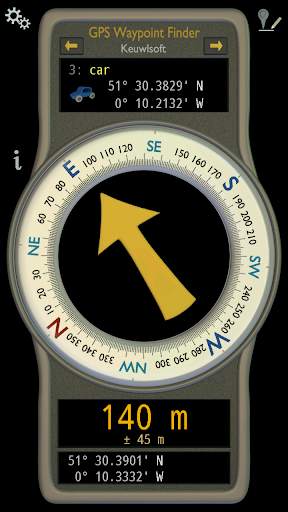 GPS Waypoint Finder screenshot 1