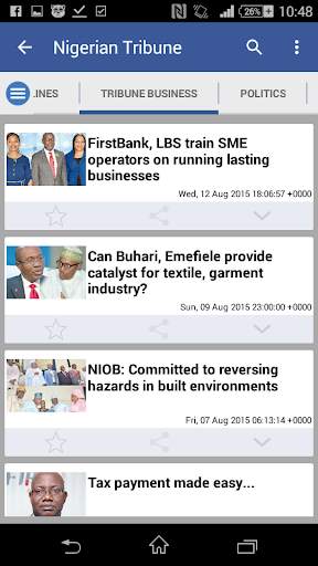 Nigerian News screenshot 2