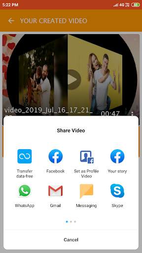 Happy Anniversary Video Maker with Photo and Song screenshot 8