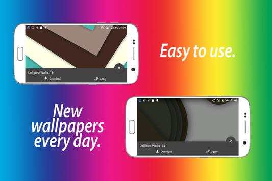 Lollipop Material Wallpapers screenshot 2