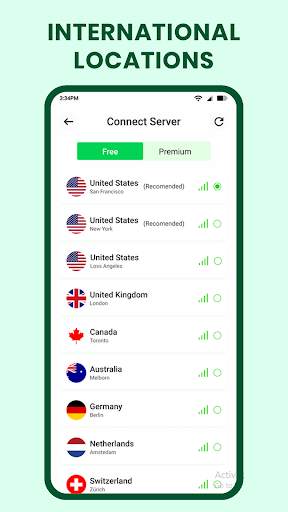 VPN proxy - Secure Turbo VPN screenshot 4