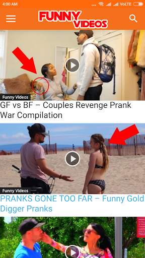 Funny Videos HD - Prank baby & people funny videos स्क्रीनशॉट 6