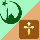 Islam vs Christianity icon