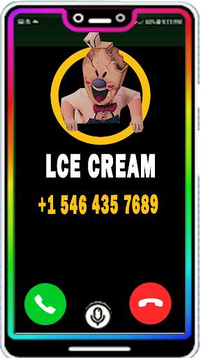 Video Call & Chat For Ice Scream : Simulator screenshot 1