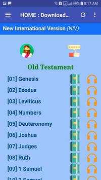 Download NIV Bible Offline Free - Bible MP3 Audio screenshot 1