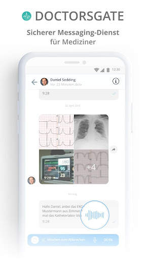 doctorsgate - Sicherer Messenger screenshot 1