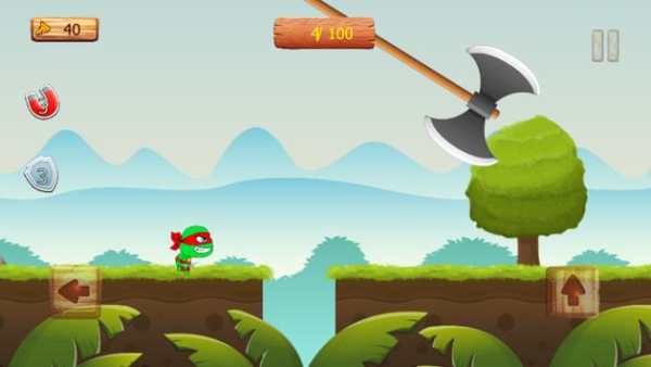 salto ninja: avventura mutante screenshot 4