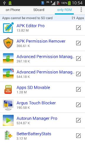Apps Movable скриншот 1