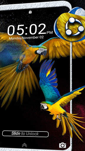 Macaw Parrot Launcher Theme screenshot 3