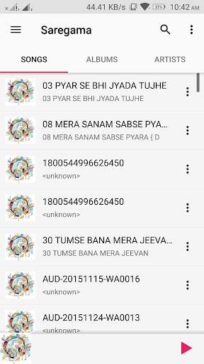 Flipza Music Player screenshot 1