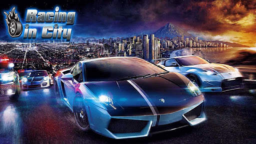Racing in City screenshot 1