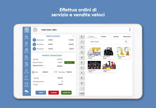 AyPOS: Business POS system for car wash screenshot 1