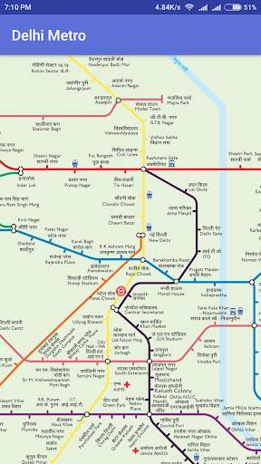 Delhi Metro - Latest Delhi Metro Routes & Map App 3 تصوير الشاشة