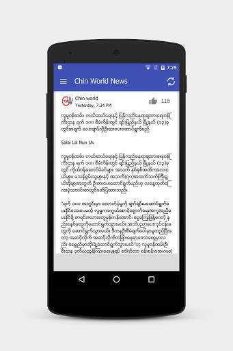 Chin News screenshot 4