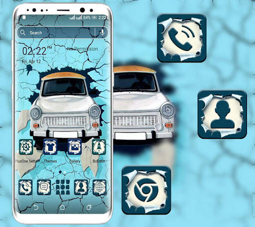 Vintage Car Launcher Theme screenshot 1