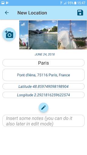 My Locations   : Maps  Street View Save Places screenshot 2