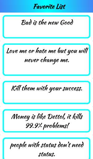 Attitude Status In English screenshot 13