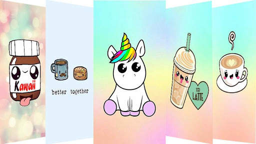 kawaii wallpapers & cute background screenshot 1
