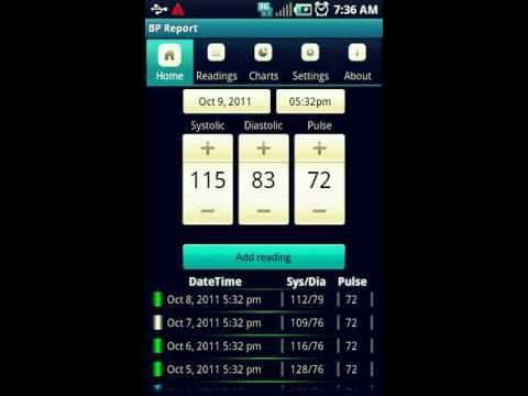 Blood Pressure(BP) Report Lite screenshot 1