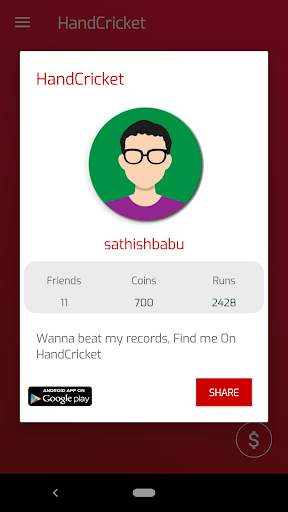 Hand Cricket Challenge - Online War screenshot 8