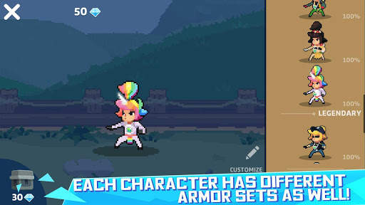 Hair Dash - Retro Battle скриншот 4