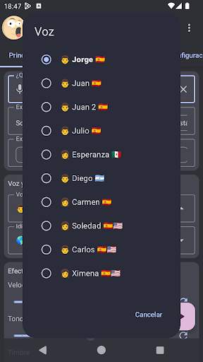 La Voz de Zueira - Texto a Voz screenshot 2
