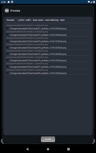 Bulk Rename & Group screenshot 16