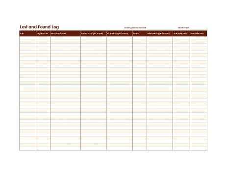 Log Sheets Templates screenshot 16