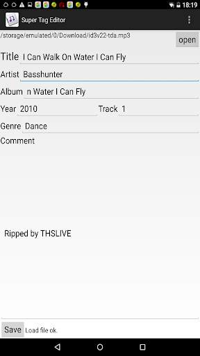 Super Tag Editor screenshot 2