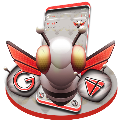 Robot Bee Launcher Theme icon