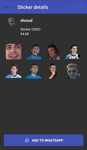Players CSGO Stickers screenshot 6