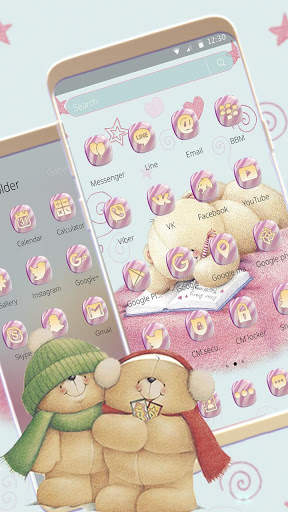 Love Letter Teddy Bear Theme screenshot 2