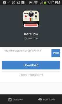 InstaDow Downloader screenshot 2