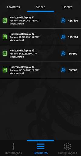 Horizonte Roleplay Launcher screenshot 2